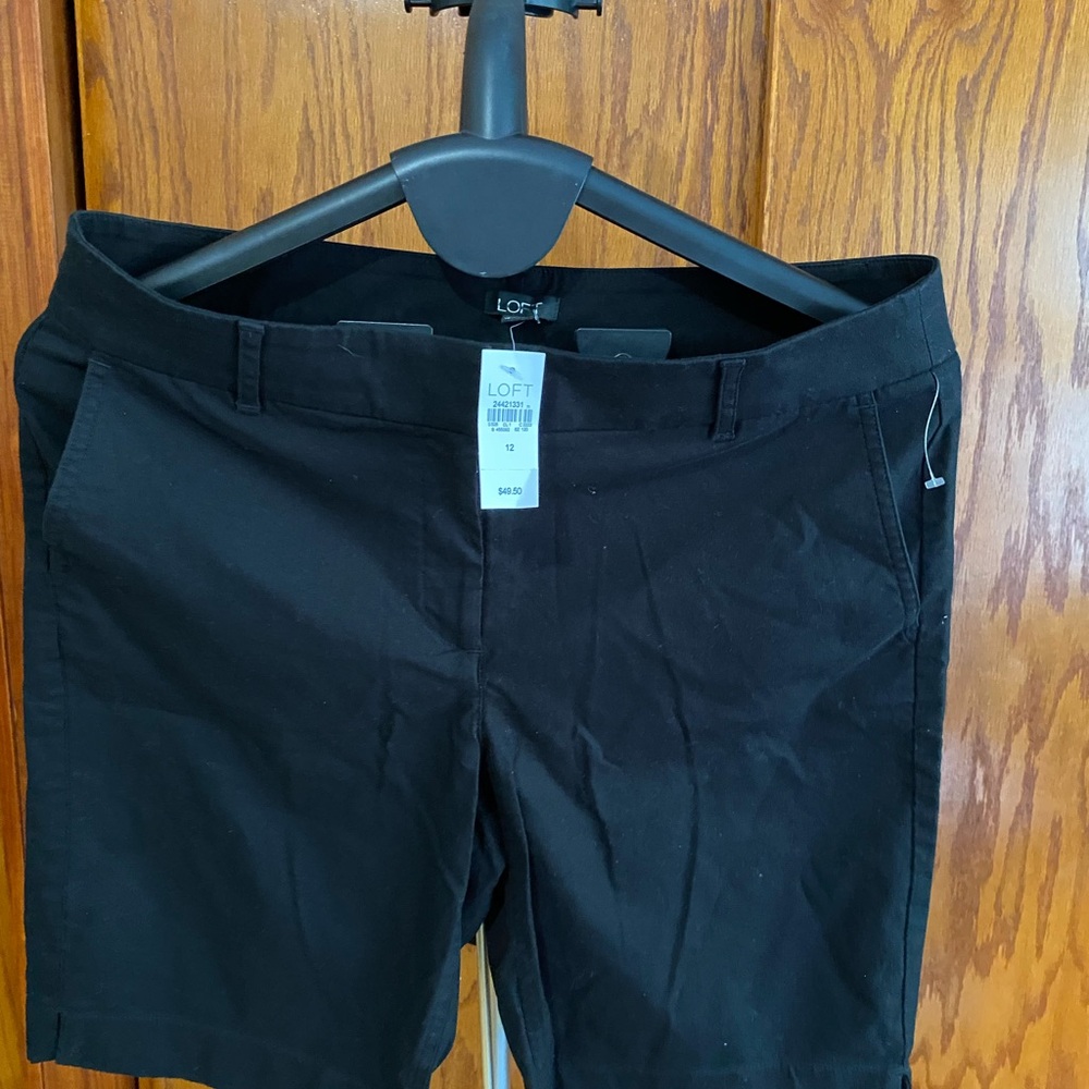 LOFT Classic Black Shorts